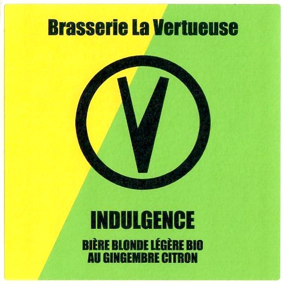 Etiquette BRASSERIE LA VERTUEUSE 25