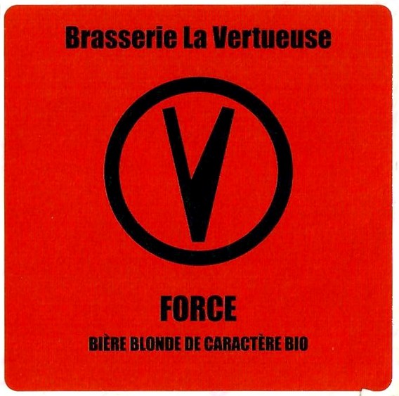 Etiquette BRASSERIE LA VERTUEUSE 27