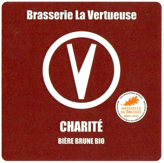 Etiquette BRASSERIE LA VERTUEUSE 30