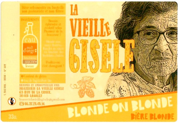 Etiquette BRASSERIE LA VIEILLE GISELE 01