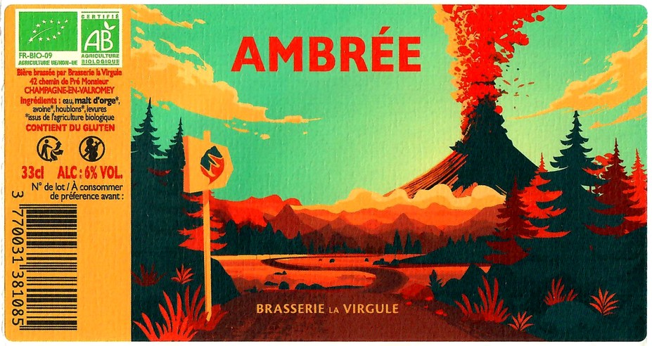 Etiquette BRASSERIE LA VIRGULE 04