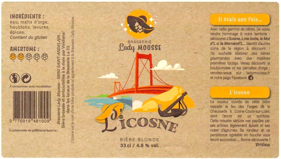 Etiquette BRASSERIE LADY MOUSSE 02