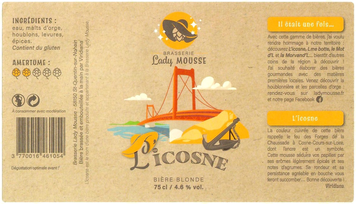 Etiquette BRASSERIE LADY MOUSSE 09