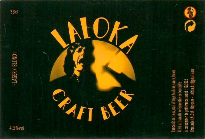 Etiquette BRASSERIE LALOKA 03