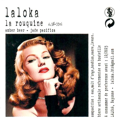 Etiquette BRASSERIE LALOKA 08