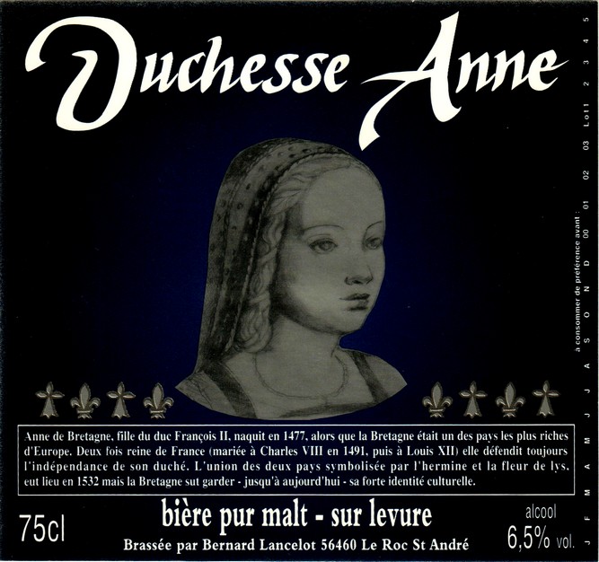 etiquette BRASSERIE LANCELOT 16