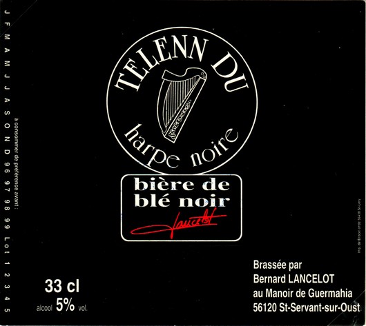 etiquette BRASSERIE LANCELOT 66