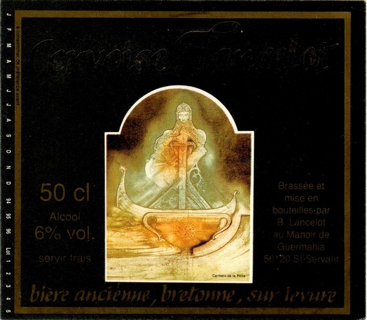 etiquette BRASSERIE LANCELOT 68