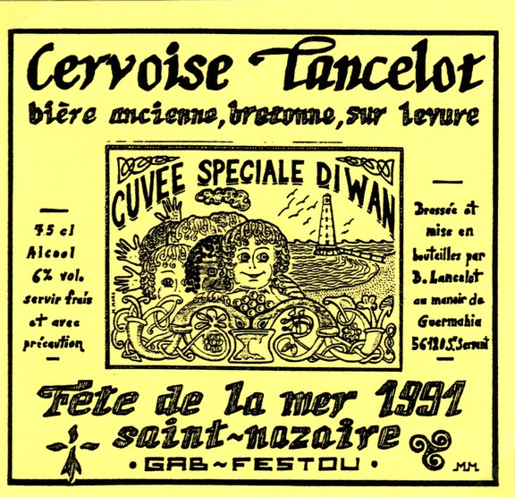 etiquette BRASSERIE LANCELOT 84