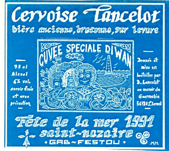 etiquette BRASSERIE LANCELOT 86