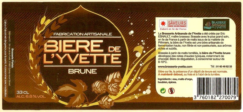 Etiquette BRASSERIE LARCHE 56