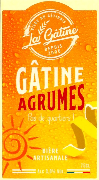 Etiquette BRASSERIE LARCHE 68