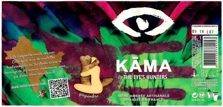 Etiquette BRASSERIE LARCHE 76