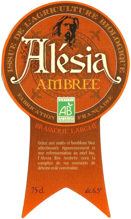 Etiquette BRASSERIE LARCHE 78
