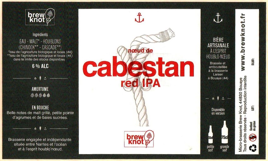 Etiquette BRASSERIE LARSEN 02