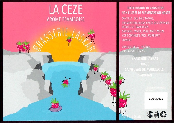 Etiquette BRASSERIE LASKAR 02