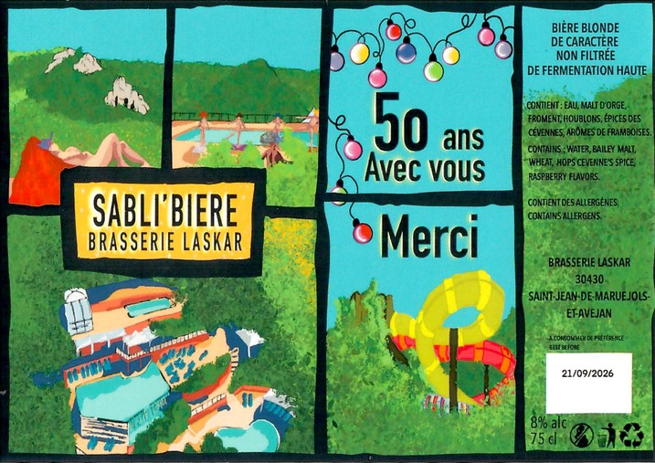 Etiquette BRASSERIE LASKAR 03