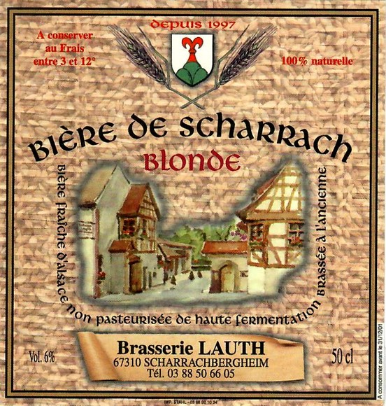 etiquette BRASSERIE LAUTH 11