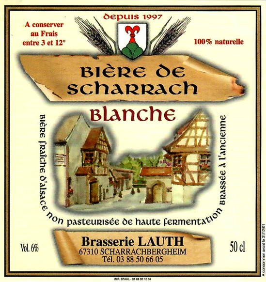 etiquette BRASSERIE LAUTH 23