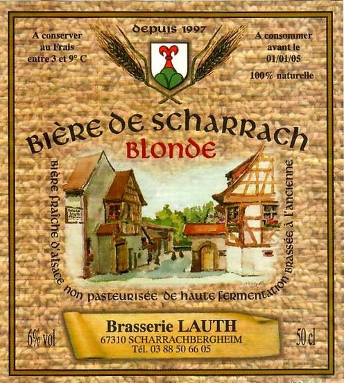 etiquette BRASSERIE LAUTH 26