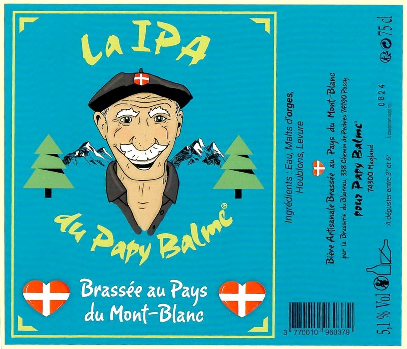 Etiquette BRASSERIE LE BLAIREAU QUI BRASSE 32