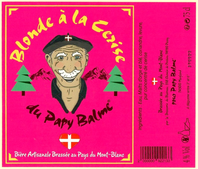 Etiquette BRASSERIE LE BLAIREAU QUI BRASSE 37