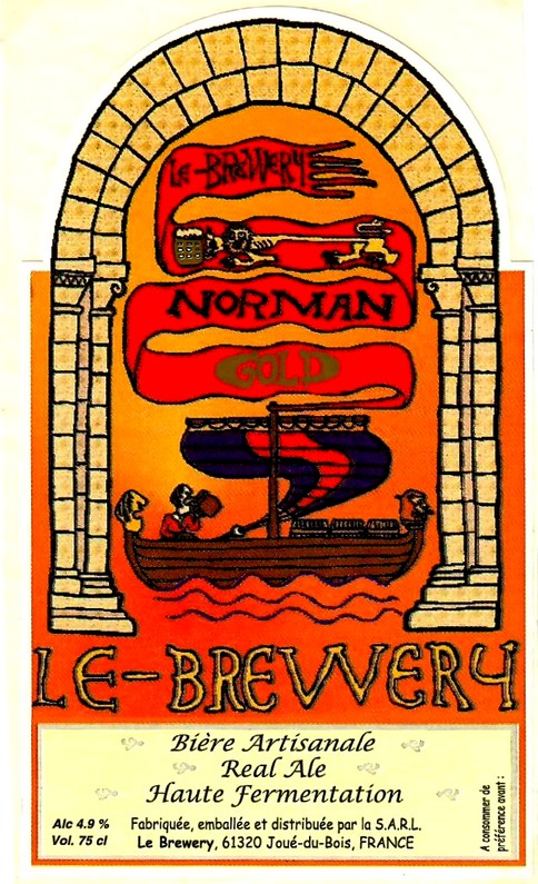 etiquette BRASSERIE LE BREWERY 02