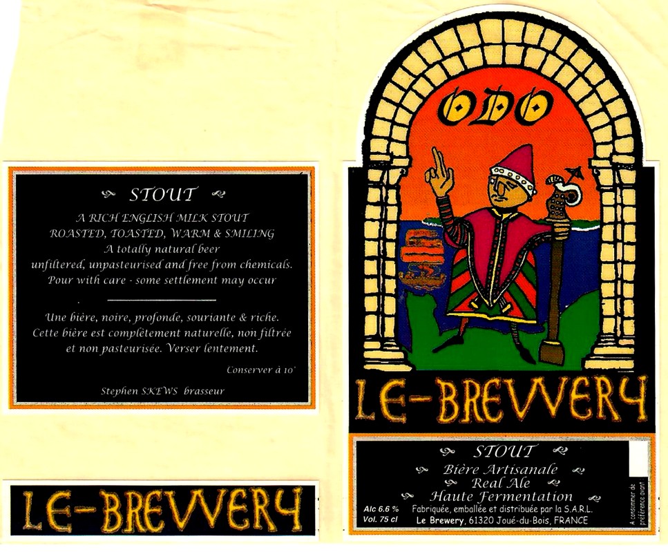 etiquette BRASSERIE LE BREWERY 04