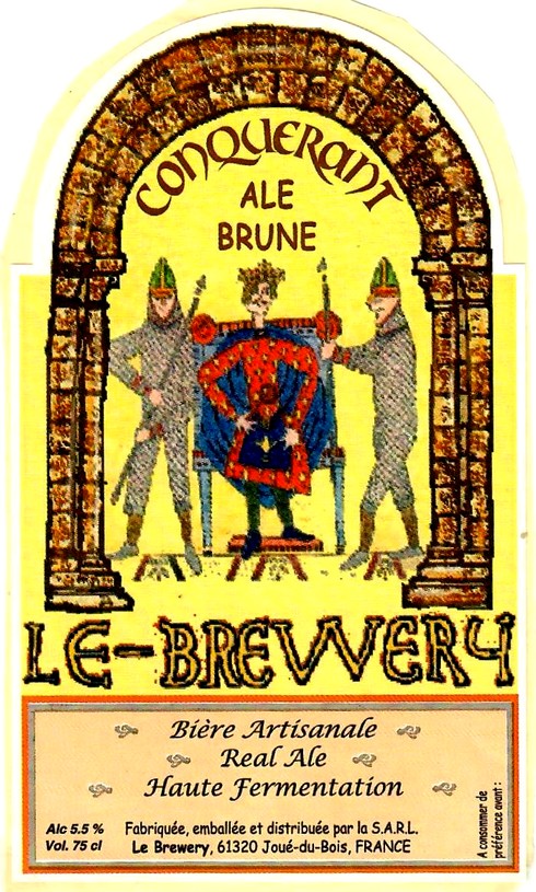 etiquette BRASSERIE LE BREWERY 08
