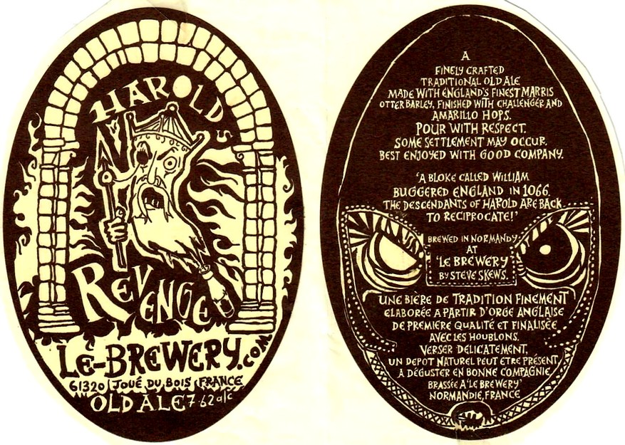 etiquette BRASSERIE LE BREWERY 10