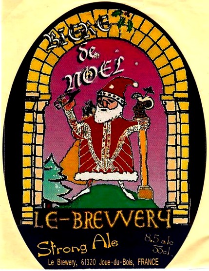 etiquette BRASSERIE LE BREWERY 20