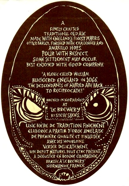 etiquette BRASSERIE LE BREWERY 22 BIS