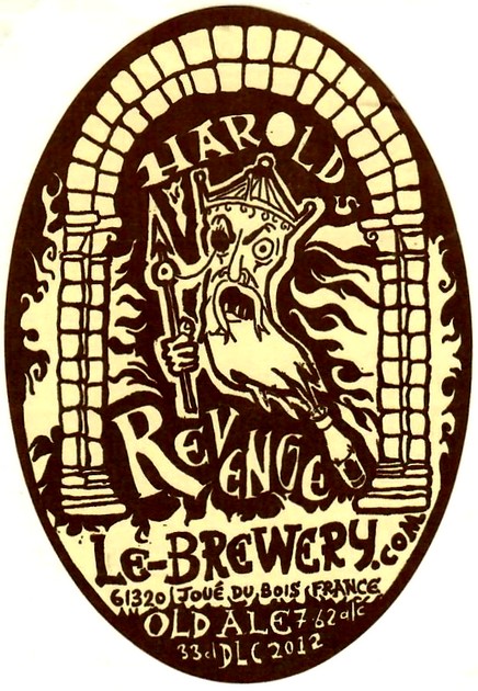 etiquette BRASSERIE LE BREWERY 22