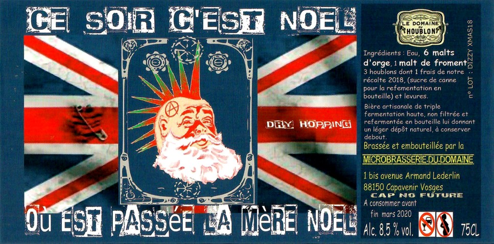 Etiquette BRASSERIE LE DOMAINE DU HOUBLON 05