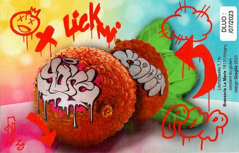 Etiquette BRASSERIE LE MERLE 02