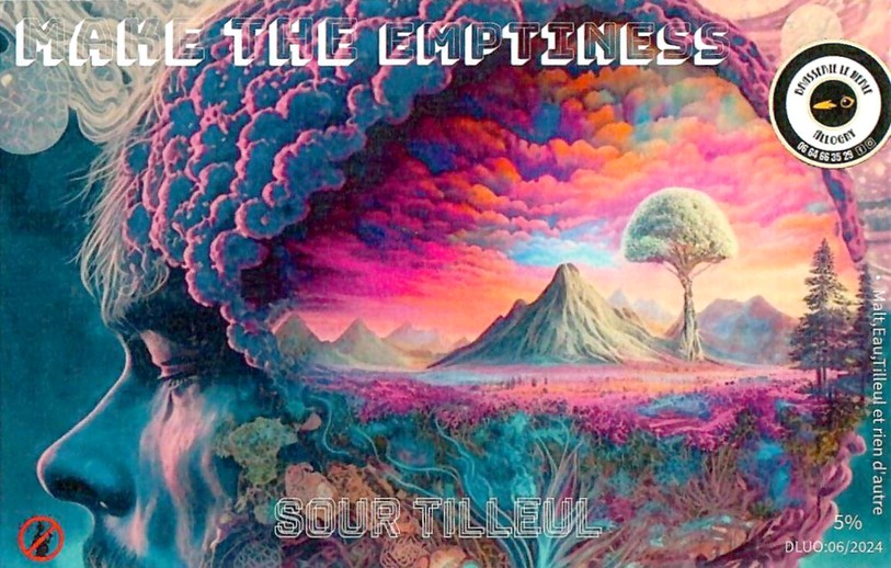 Etiquette BRASSERIE LE MERLE 08