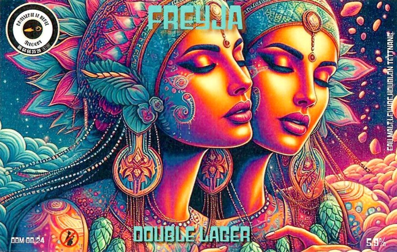 Etiquette BRASSERIE LE MERLE 09