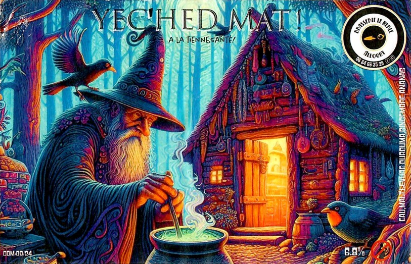 Etiquette BRASSERIE LE MERLE 21