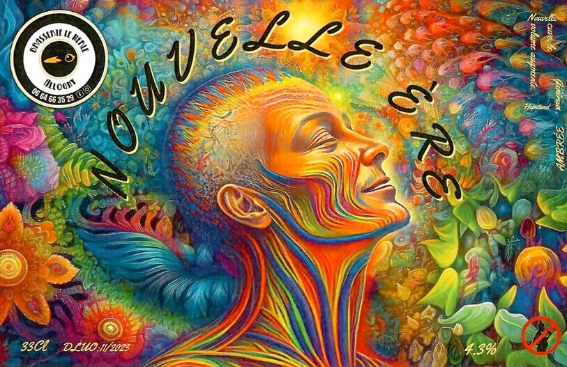 Etiquette BRASSERIE LE MERLE 27