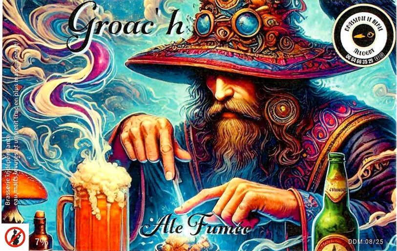 Etiquette BRASSERIE LE MERLE 36