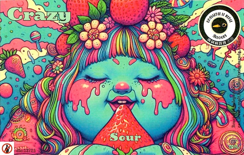 Etiquette BRASSERIE LE MERLE 37