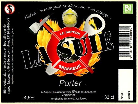 Etiquette BRASSERIE LE SAPEUR BRASSEUR 07