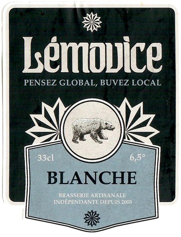 Etiquette BRASSERIE LEMOVICE 01