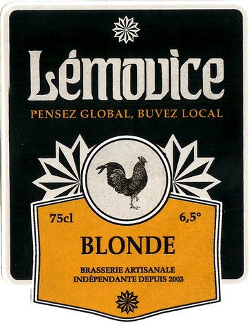 Etiquette BRASSERIE LEMOVICE 03
