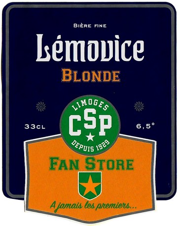 Etiquette BRASSERIE LEMOVICE 06