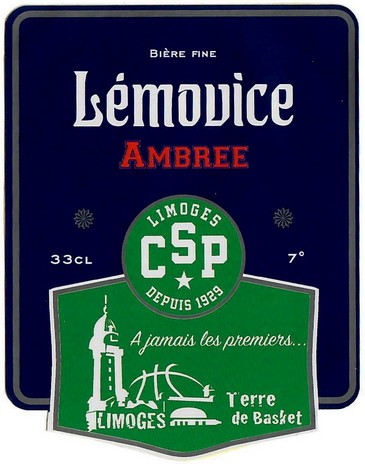 Etiquette BRASSERIE LEMOVICE 10