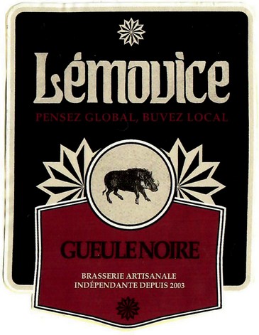 Etiquette BRASSERIE LEMOVICE 15