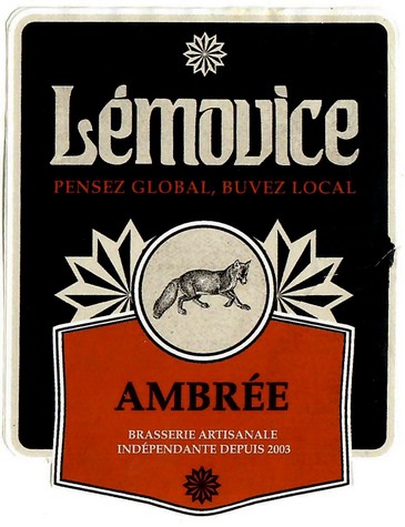 Etiquette BRASSERIE LEMOVICE 16