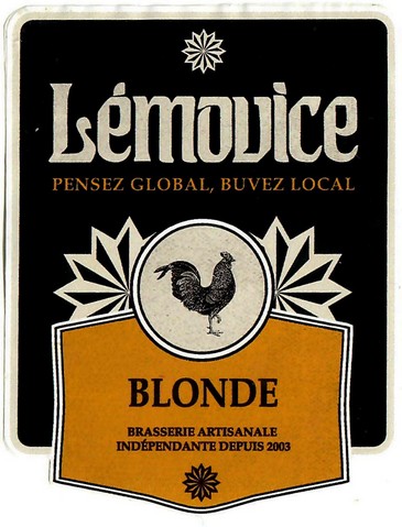 Etiquette BRASSERIE LEMOVICE 17