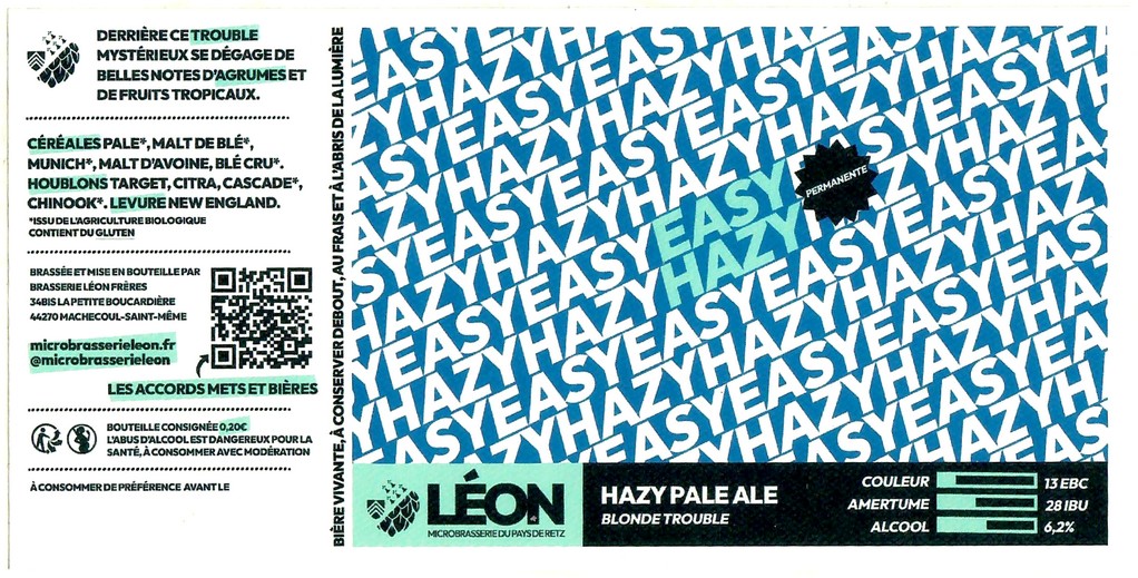 Etiquette BRASSERIE LEON FRERES 01